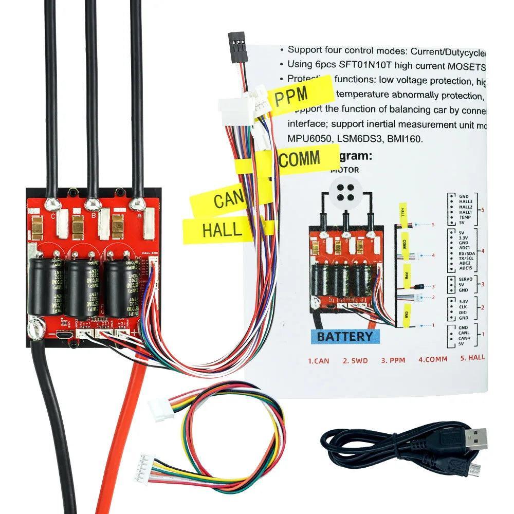 The FLIPSKY FSESC6.9100A speed controller for electric bicycles is - VirtuousWares:Global