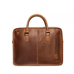 The Hemming Leather Laptop Bag | Vintage Leather Briefcase - VirtuousWares:Global