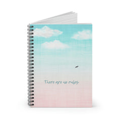 There Are No Rules Spiral Notebook - VirtuousWares:Global
