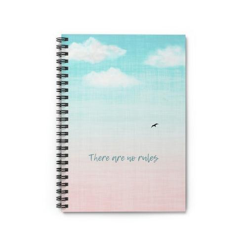 There Are No Rules Spiral Notebook - VirtuousWares:Global