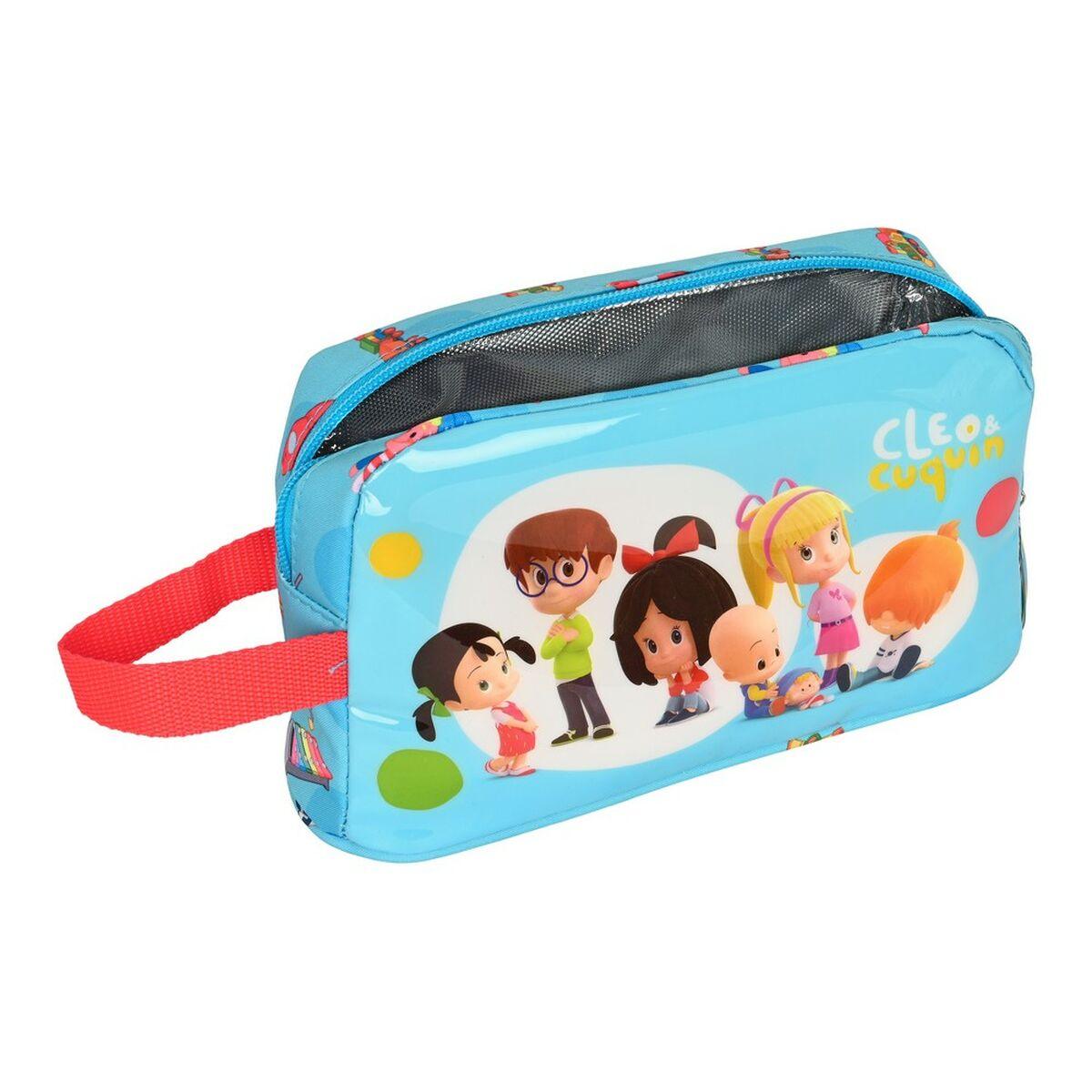 Thermal Lunchbox Cleo & Cuquin Good Night Blue (21.5 x 12 x 6.5 cm) - VirtuousWares:Global