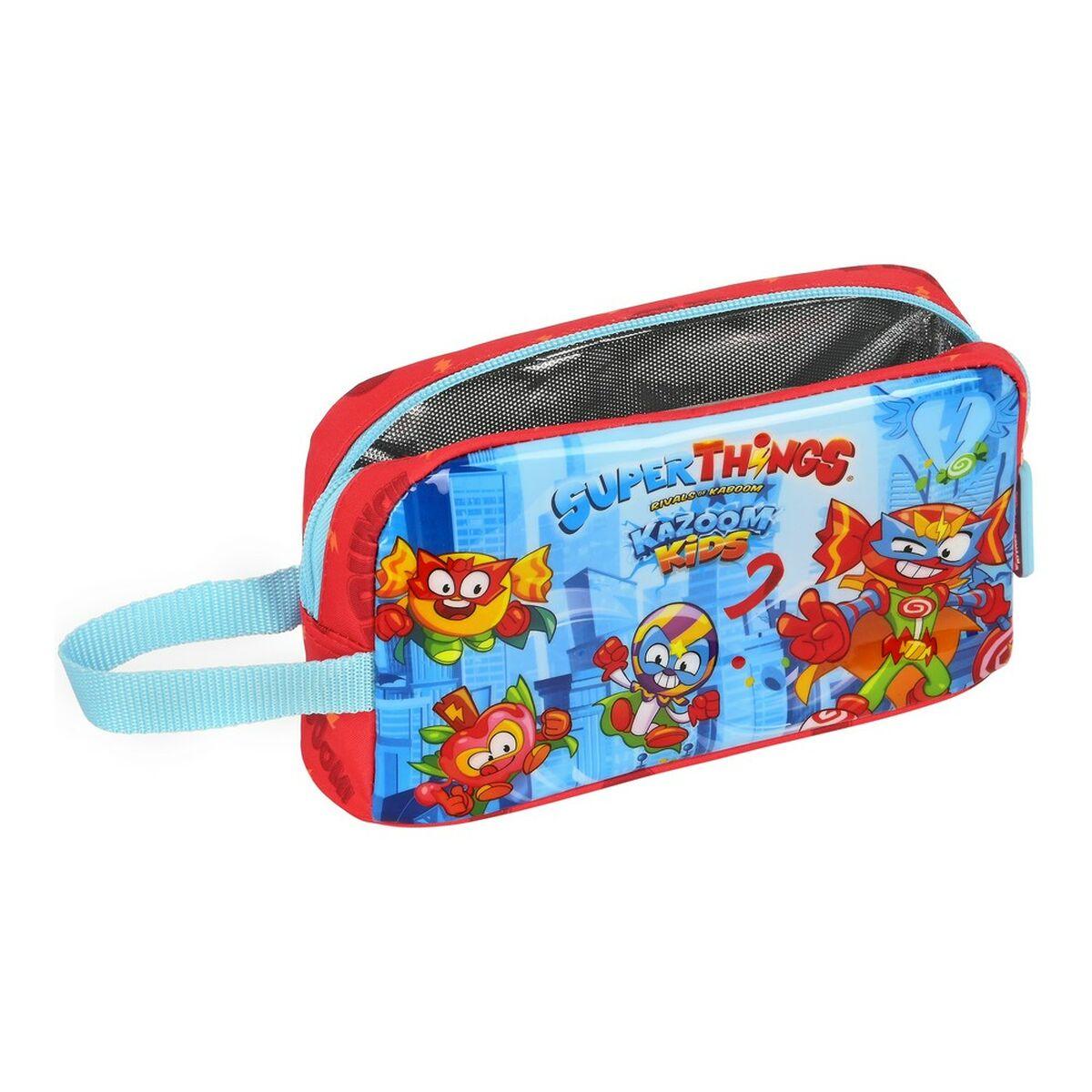 Thermal Lunchbox SuperThings Kazoom Kids Red Light Blue (21.5 x 12 x - VirtuousWares:Global