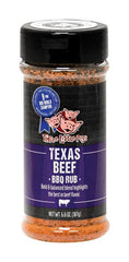 Three Little Pigs 8024024 Texas Beef BBQ Rub, 6.6 oz - VirtuousWares:Global
