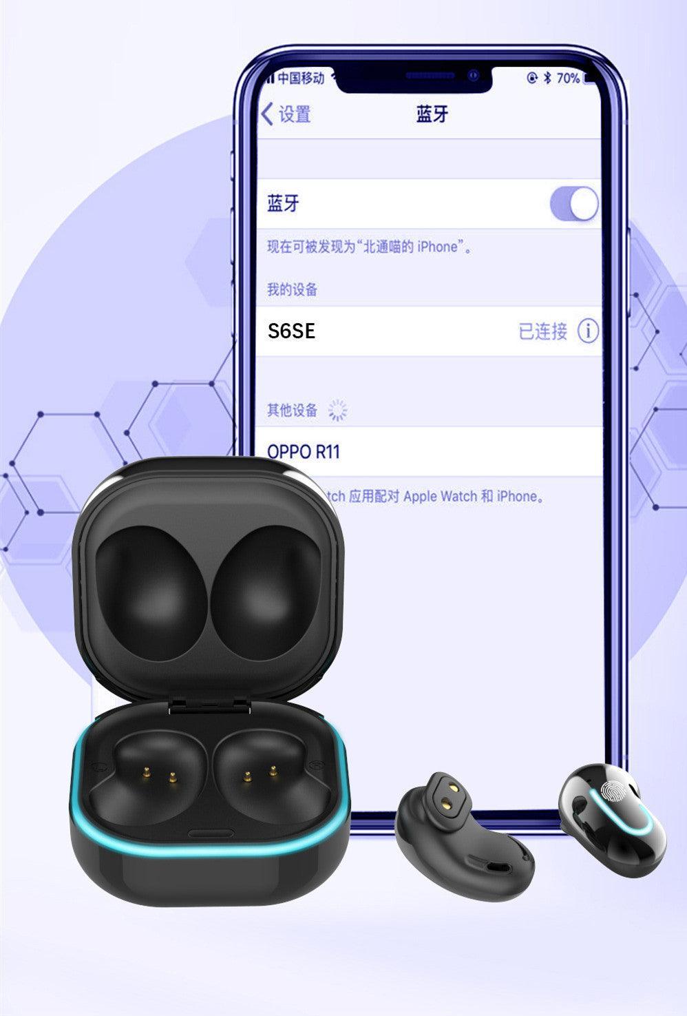 Timetable Display Wireless Mini Touch Bluetooth Headset - VirtuousWares:Global