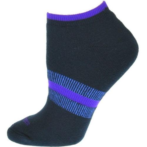 Tipped Cushioned Arch Support No Show Performance Cotton Socks - VirtuousWares:Global