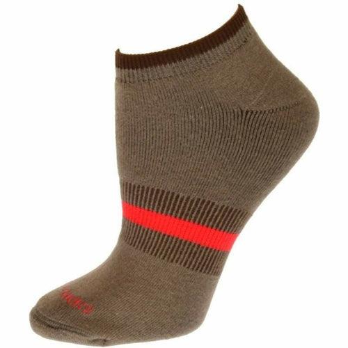 Tipped Cushioned Arch Support No Show Performance Cotton Socks - VirtuousWares:Global