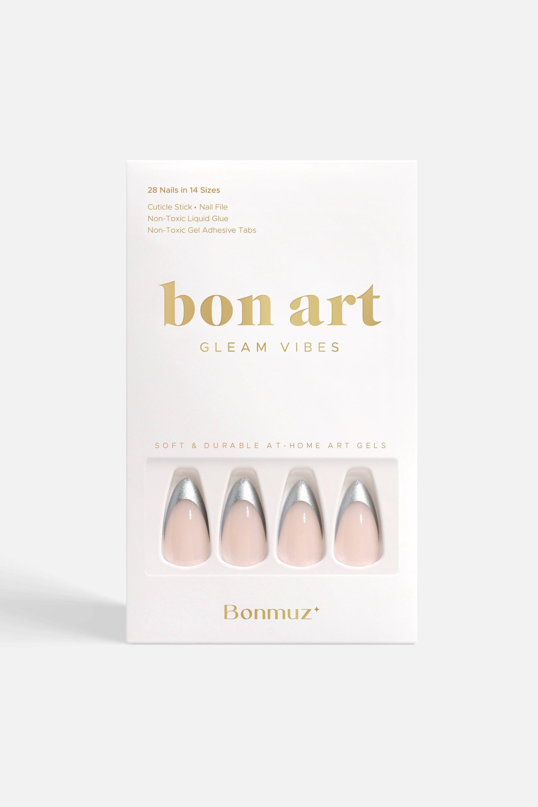 Tipped in Reflection | Soft & Durable Press-On Nails - VirtuousWares:Global