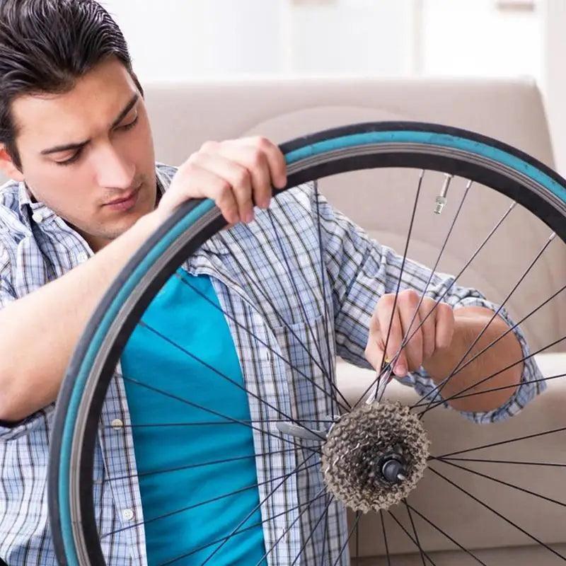 Tire Inflator Hose Adapter Tire Nozzle Bike Inflator Adapter Reusable - VirtuousWares:Global