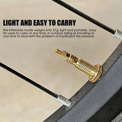 Tire Inflator Nozzle 2-in-1 Air Compressor Nozzle Air Pump Attachments - VirtuousWares:Global
