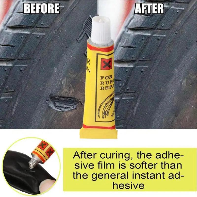 Tire Repair Glue Motorcycle Bicycle Scooter Inner Tube Single Glue - VirtuousWares:Global