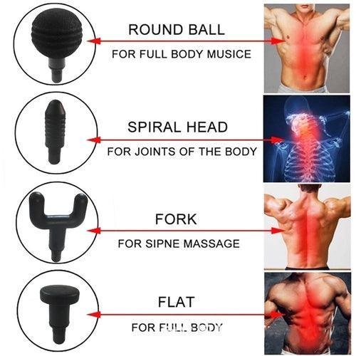 Tissue Massager Muscle Therapy Gun Massage Gun - VirtuousWares:Global