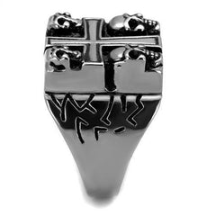 TK2316 - High polished (no plating) Stainless Steel Ring with Epoxy - VirtuousWares:Global