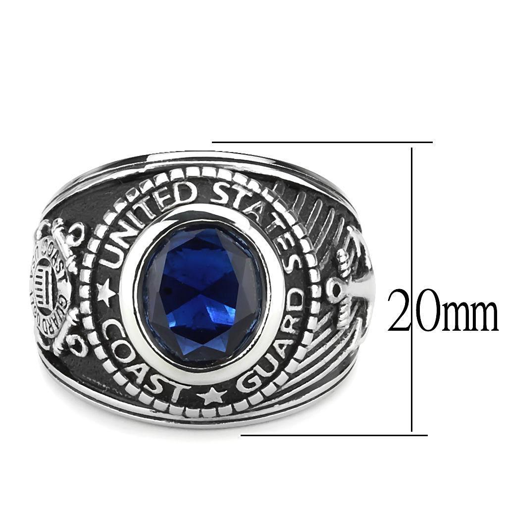 TK3727 - Buy High polished (no plating) Stainless Steel Ring - VirtuousWares:Global