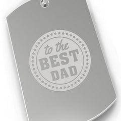 To The Best Dad Gift Car Key Ring Best Dad Gifts - VirtuousWares:Global