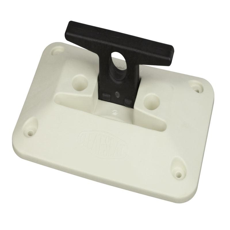 Tommy Docks 8529398 White Nylon Ivory Folding Dock Cleat - VirtuousWares:Global