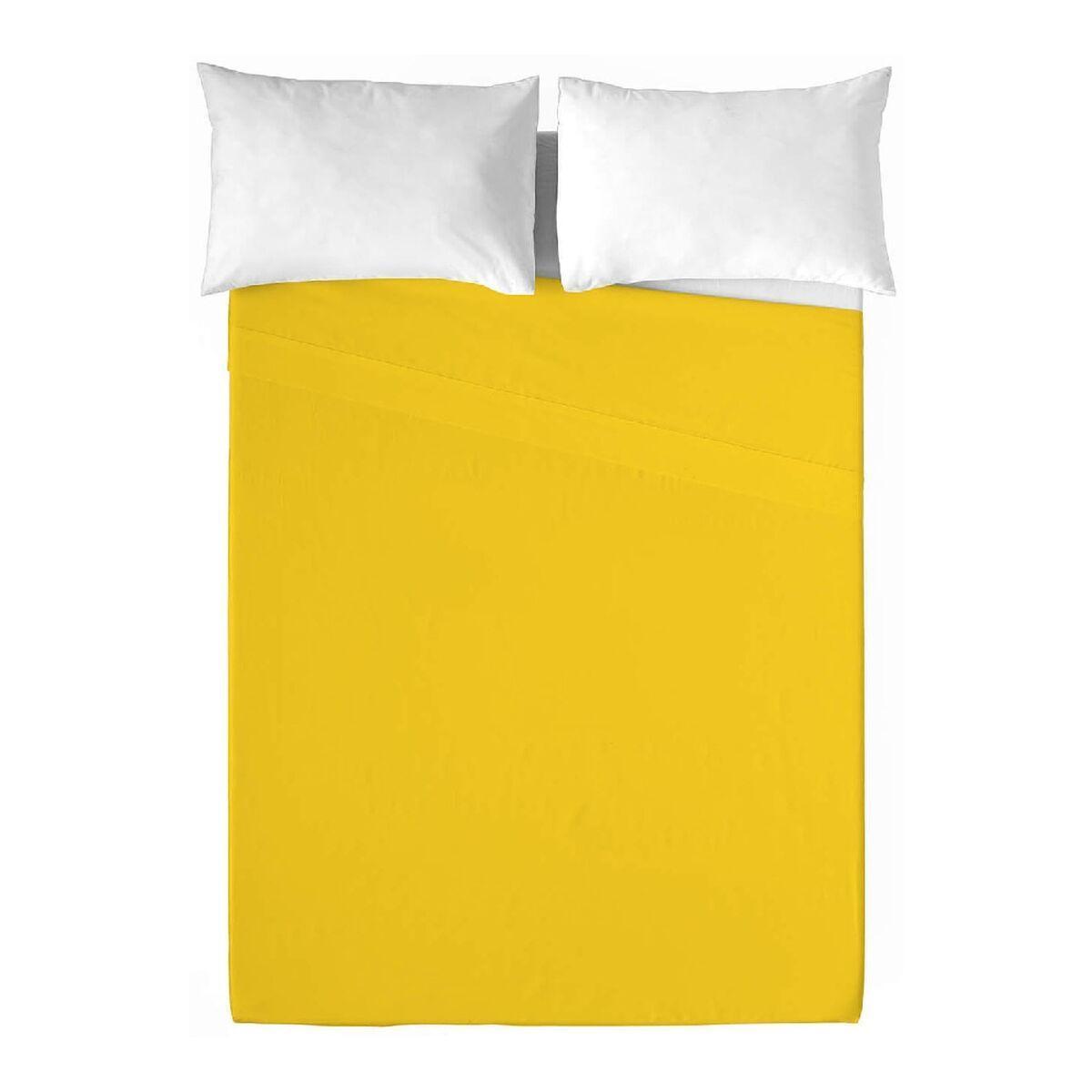 Top sheet Naturals Mustard 180 x 270 cm - VirtuousWares:Global