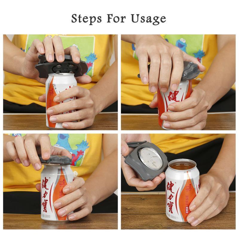 Topless Can Opener Beer Bottle Opener Go Swing - VirtuousWares:Global