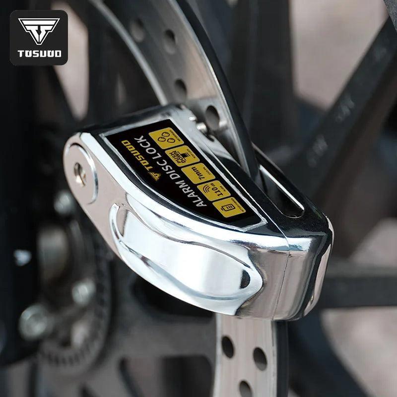 TOSUOD Disc Brake Lock Anti-theft alarm motorcycle lock electric - VirtuousWares:Global
