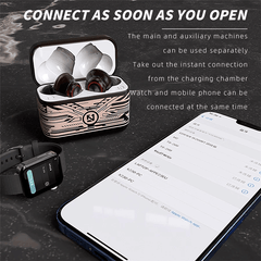 Touch Control Mini TWS Wireless Bluetooth 5.0 Earphones - VirtuousWares:Global
