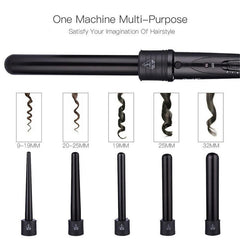Tourmaline Ceramic Electric Curling Iron 9 19 25 32 Mm Hair Curler - VirtuousWares:Global