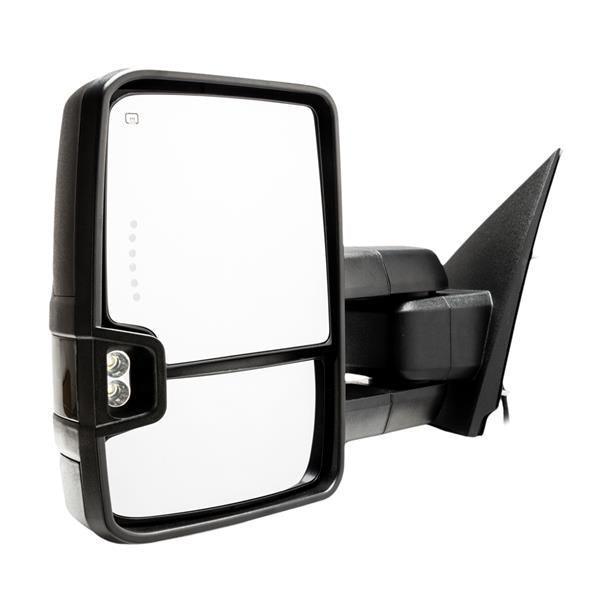 Towing Mirrors For 2014-2017 Silverado GMC Sierra Power Heated - VirtuousWares:Global