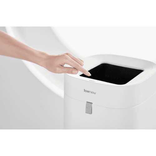 TOWNEW T Air Lite Self-Sealing Waste Bin Smart Home Trash Cans - VirtuousWares:Global