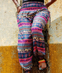 Traditional High waist African Pant / Bohemian Pant - VirtuousWares:Global