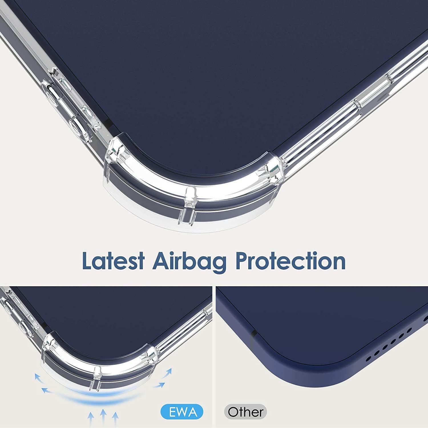 Transparent Crystal Clear Case with Bumper Edge Protection for iPhone - VirtuousWares:Global