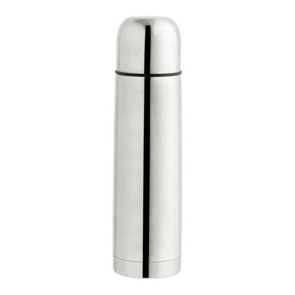 Travel thermos flask Quid Xylon Metal Steel Stainless steel 500 ml - VirtuousWares:Global