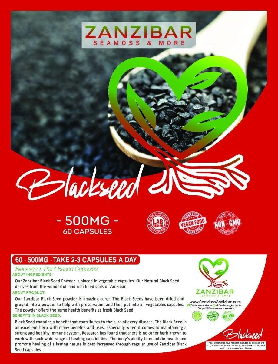 Trio Pack - Seamoss, Blackseed, Moringa (1 Month Supply) - VirtuousWares:Global