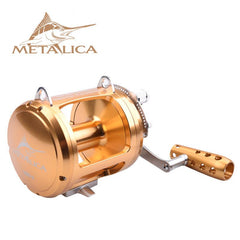 Trolling wheels 30W-II/50W-II/80W-II 8+1BB Drum Reels Casting Large - VirtuousWares:Global