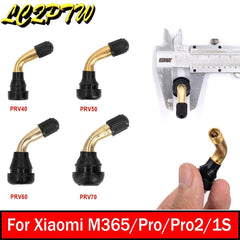 Tubeless Tyre Valve Set Valve Stems 45° Angled For Xiaomi /Ninebot - VirtuousWares:Global