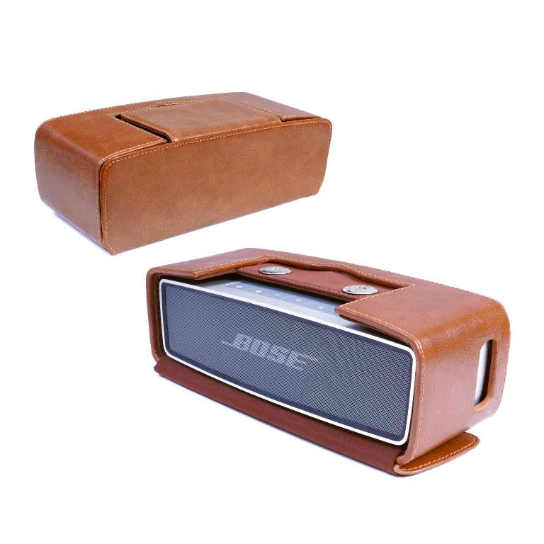 Tuff Luv J16-13 Vintage Genuine Leather NFC Travel Case for Bose Sound - VirtuousWares:Global