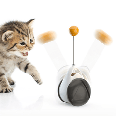 Tumbler Balanced Wheel Swinging Ball Cat Toy - VirtuousWares:Global