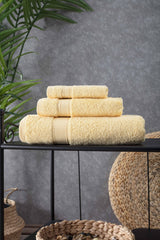 Turkish Cotton Bath Towel Set of 3 - VirtuousWares:Global
