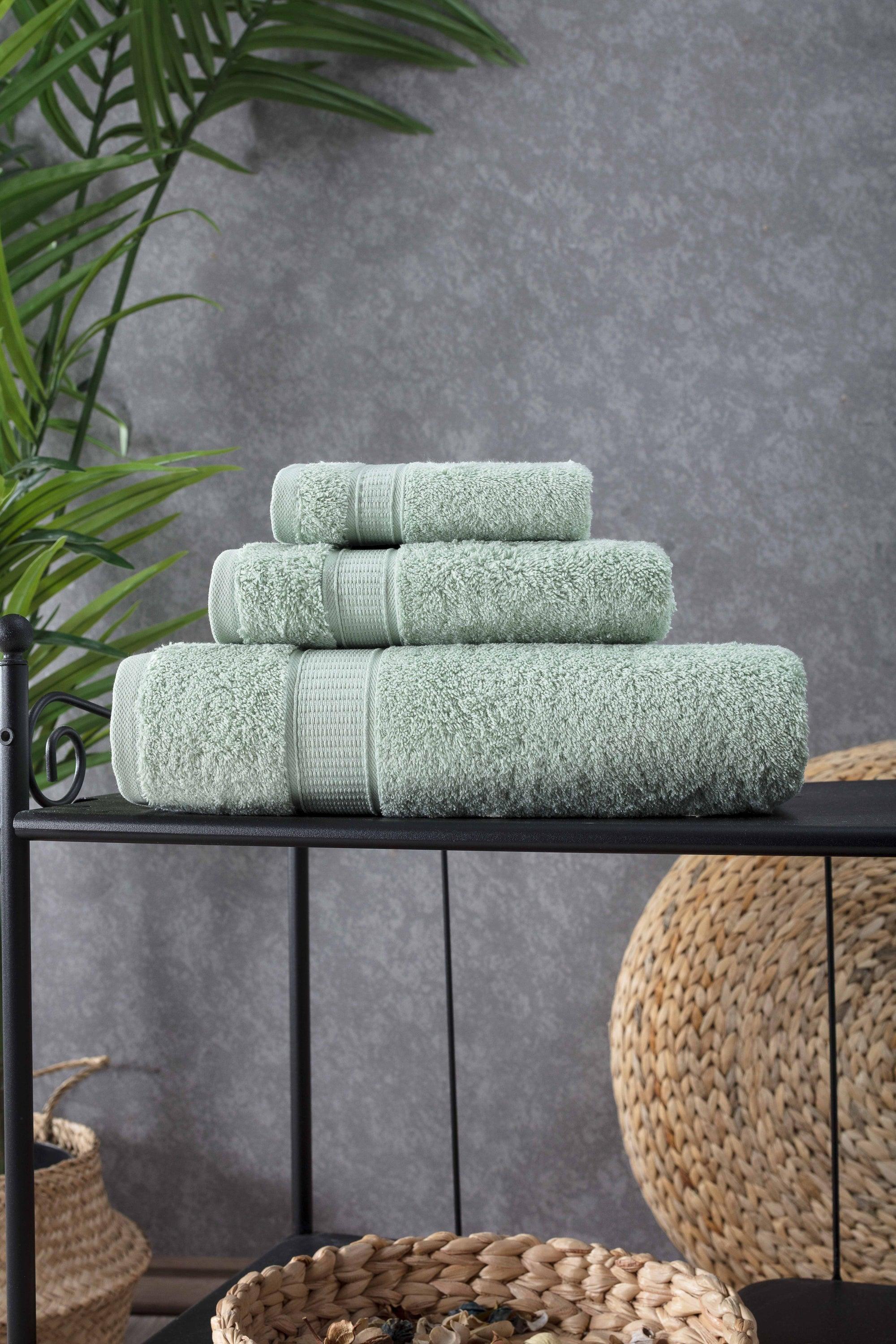 Turkish Cotton Bath Towel Set of 3 - VirtuousWares:Global