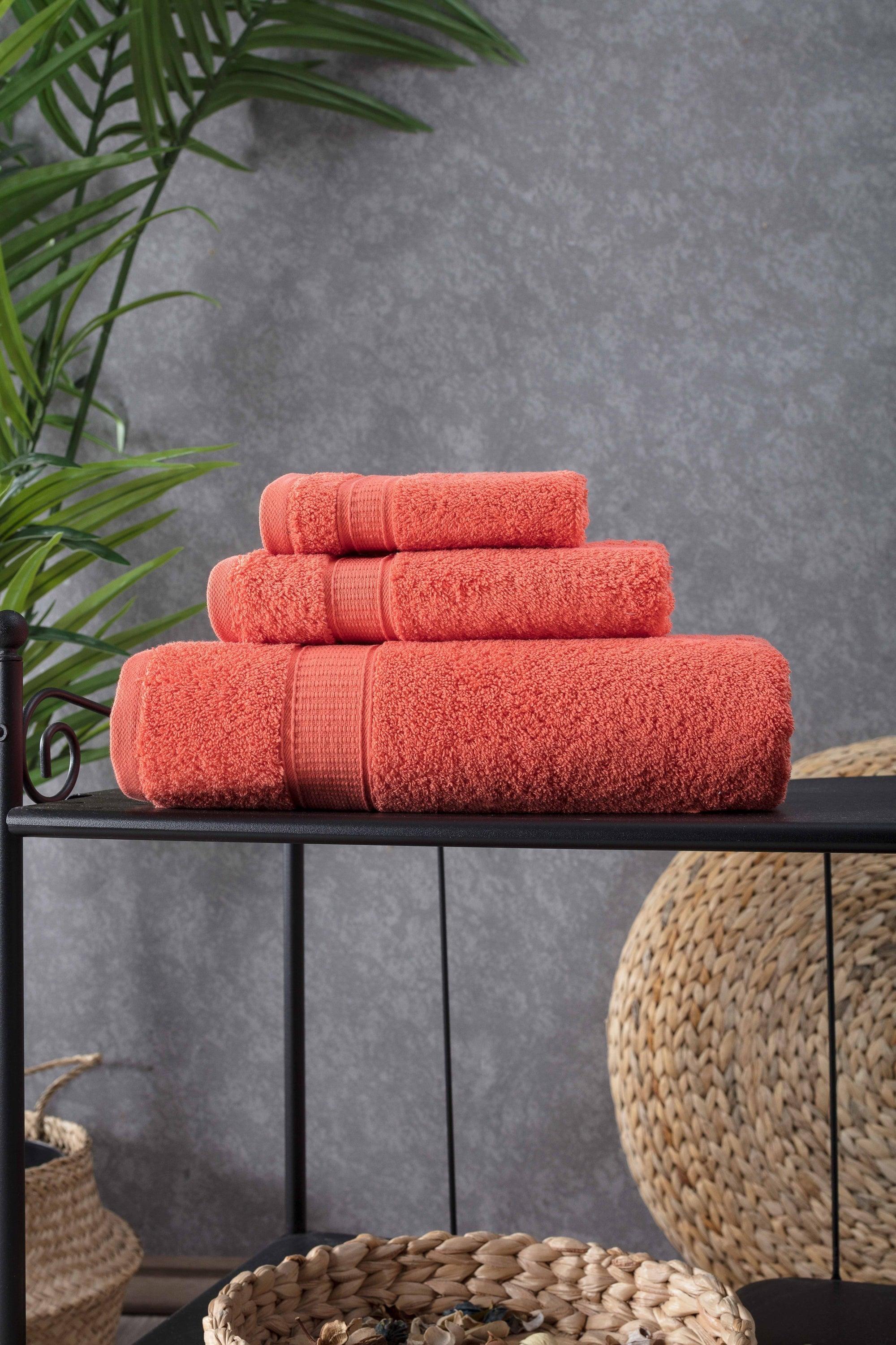 Turkish Cotton Bath Towel Set of 3 - VirtuousWares:Global
