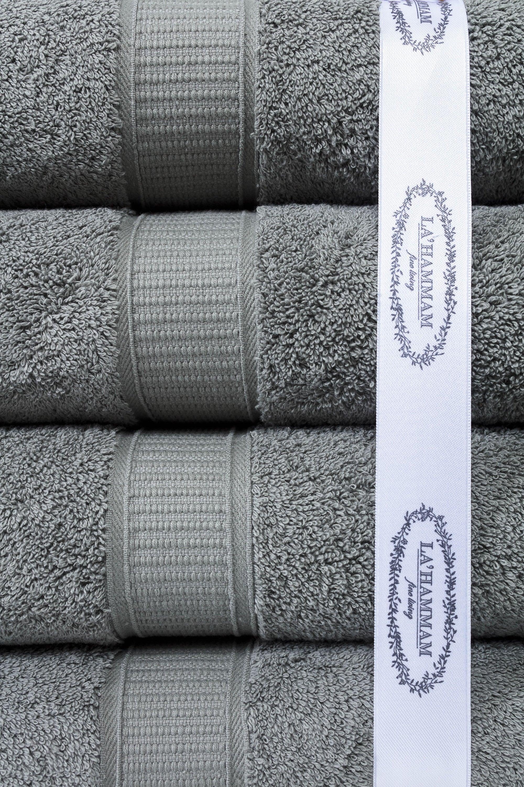 Turkish Cotton Bath Towel Set of 3 - VirtuousWares:Global