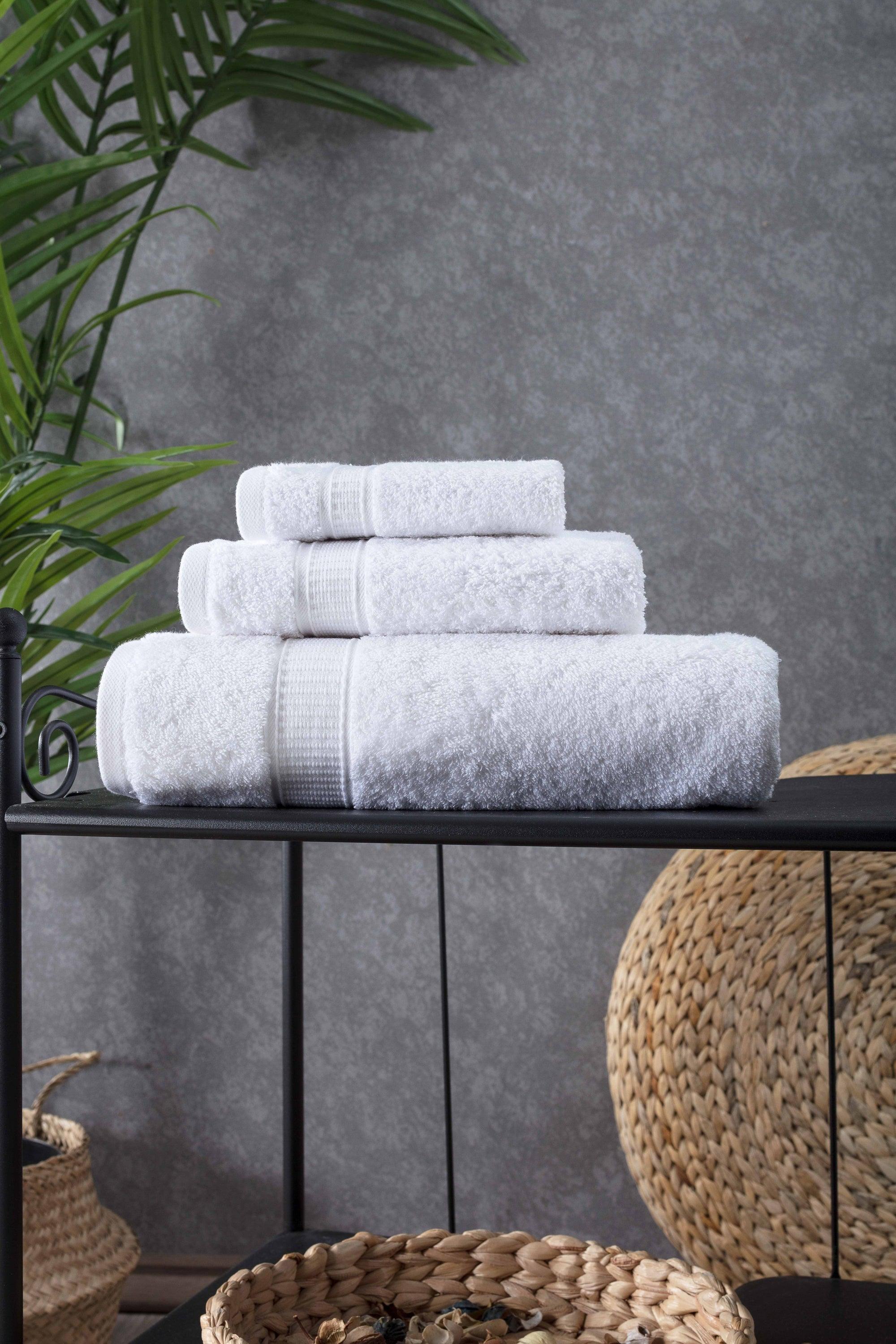 Turkish Cotton Bath Towel Set of 3 - VirtuousWares:Global