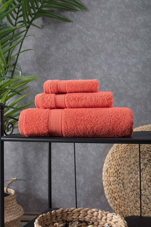 Turkish Cotton Bath Towel Set of 3 - VirtuousWares:Global