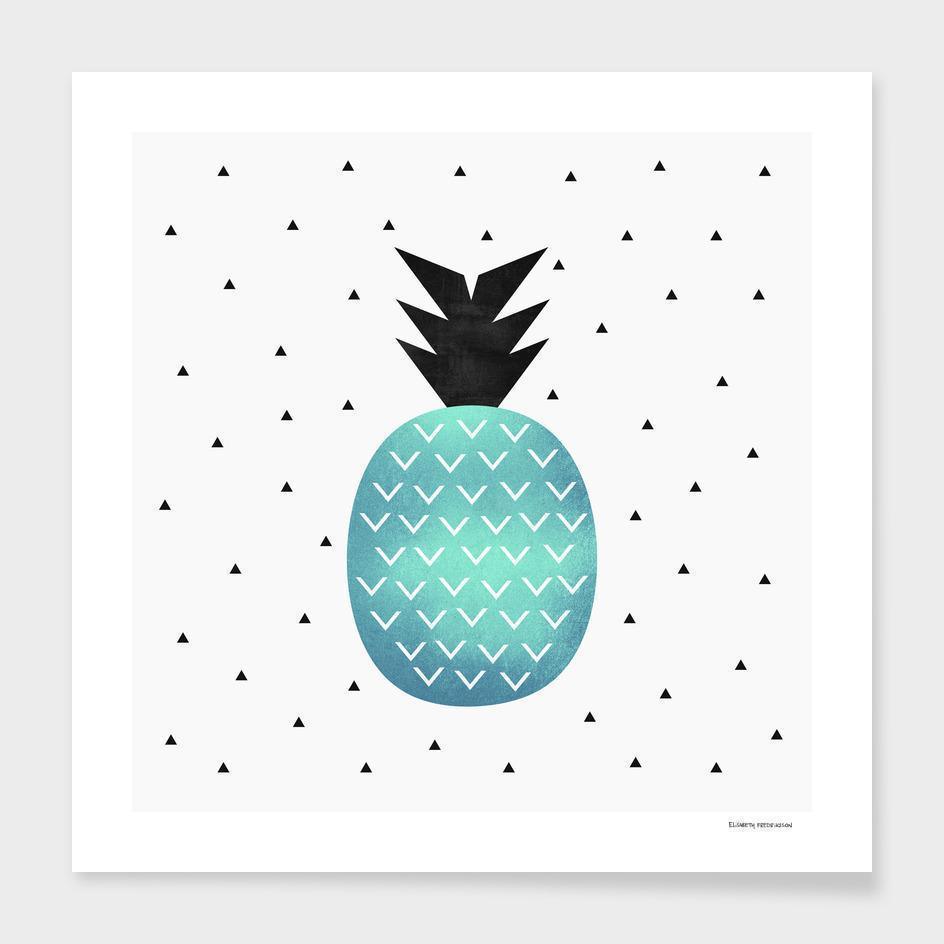 Turquoise Pineapple Frame - VirtuousWares:Global