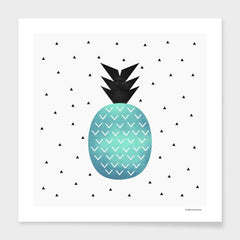 Turquoise Pineapple Frame - VirtuousWares:Global