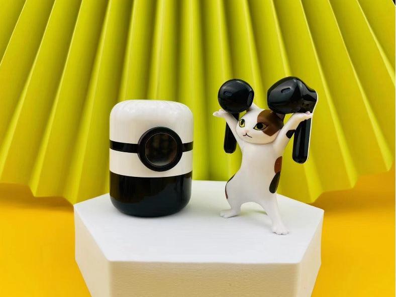 TWS Touch Digital Display Cartoon Binaural Stereo Headset - VirtuousWares:Global