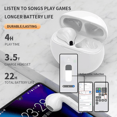 TWS Wireless Headphones With Mic For Apple iPhone Huawei - VirtuousWares:Global