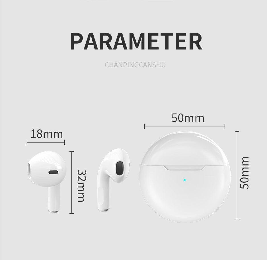 TWS Wireless Headphones With Mic For Apple iPhone Huawei - VirtuousWares:Global