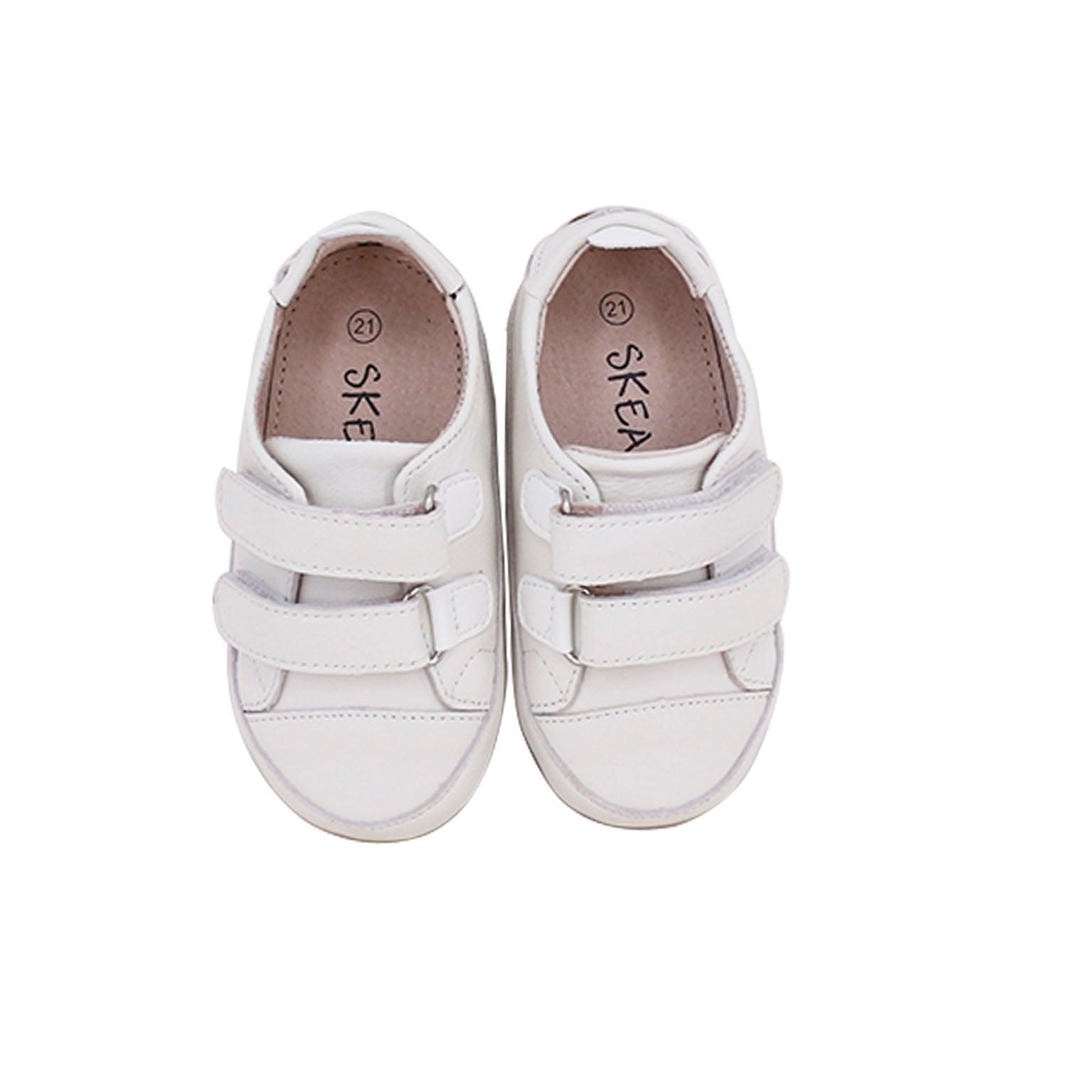 Tyler Trainers First/Pre Walker Sneakers White - VirtuousWares:Global