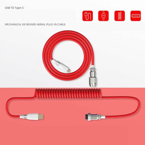 Type-C Detachable Mechanical Keyboard Navigation Cable - VirtuousWares:Global