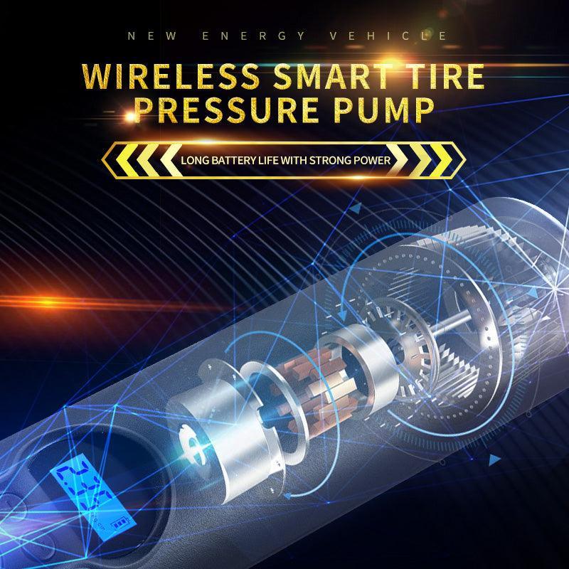 Tyre Inflator Cordless Portable Compressor Digital Air Pump - VirtuousWares:Global