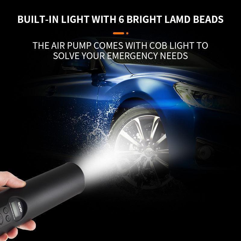 Tyre Inflator Cordless Portable Compressor Digital Air Pump - VirtuousWares:Global