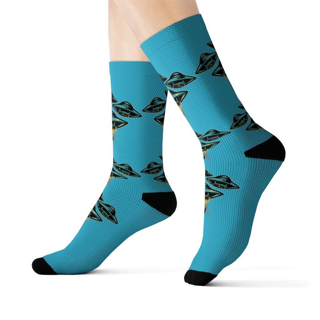 UFO Area 51 Socks - VirtuousWares:Global
